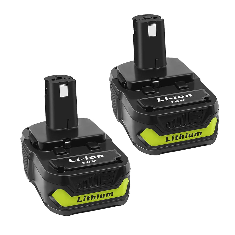 Chgdkjy 4.0Ah Ryobi 18V battery for P102 with LED indicator