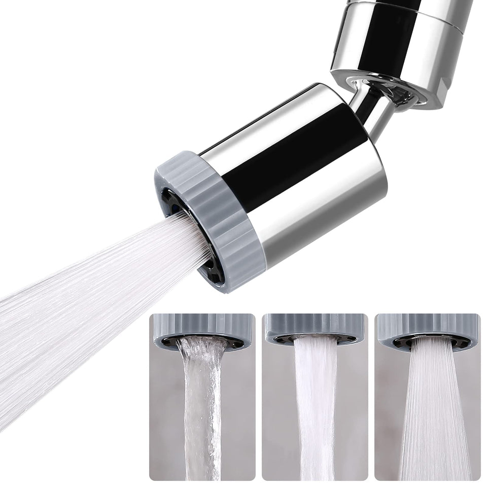 CHIATAOMA swivel faucet aerator with 3-function mode for versatile water control