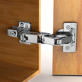 Chibery frameless 2-pack hinges for full-overlay doors with smooth operation