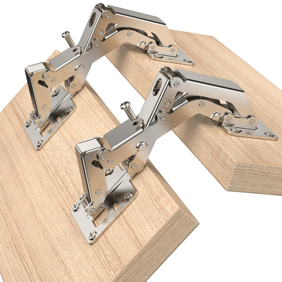 Chibery 4-pack 170-degree soft-close hinges offering quiet, smooth cabinet openings