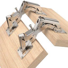 Chibery 4-pack 170-degree soft-close hinges offering quiet, smooth cabinet openings