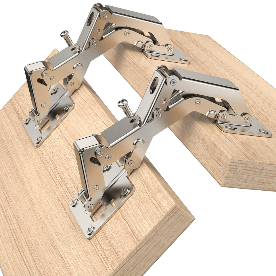 Chibery 4-pack 170-degree soft-close hinges offering quiet, smooth cabinet openings