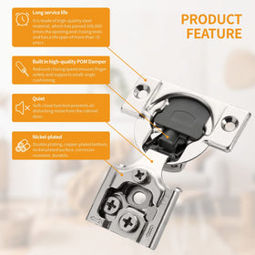 Chibery hinges endure frequent use and maintain performance