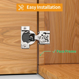 Chibery soft-close damper hinge prevents noisy closing and protects doors