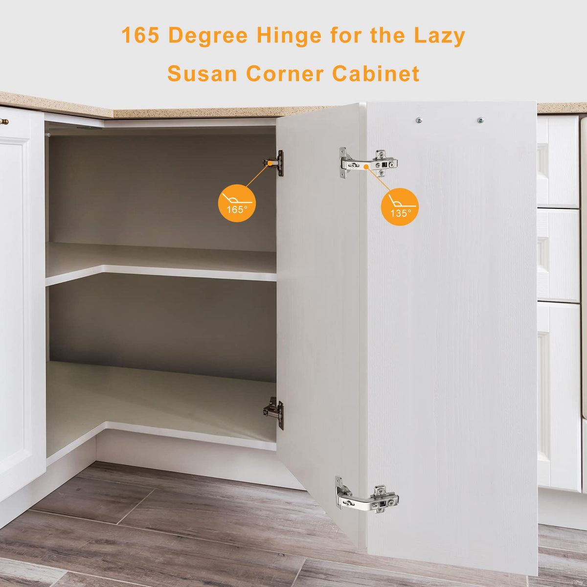 Chibery nickel-plated steel hinge durability