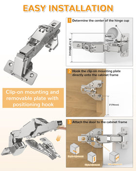 Chibery silent damper ensures quiet, controlled closing every time