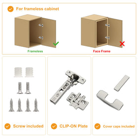 Chibery stainless steel hinges pack designed for durability and long-lasting use.