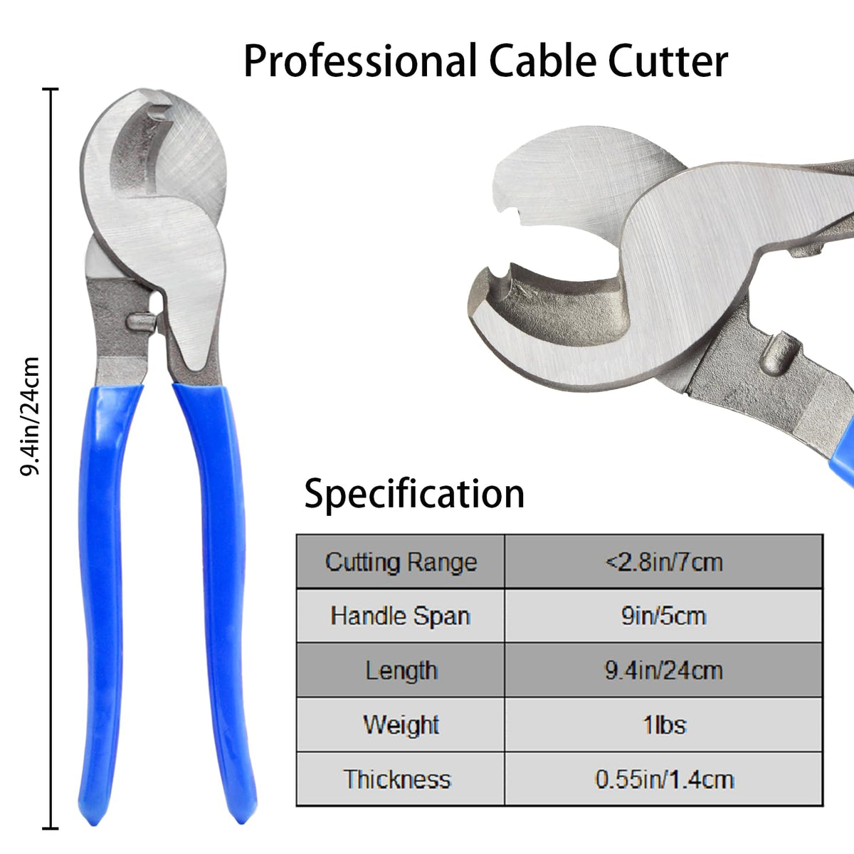 Chicarry six-die crimping jaws deliver precise and repeatable terminations