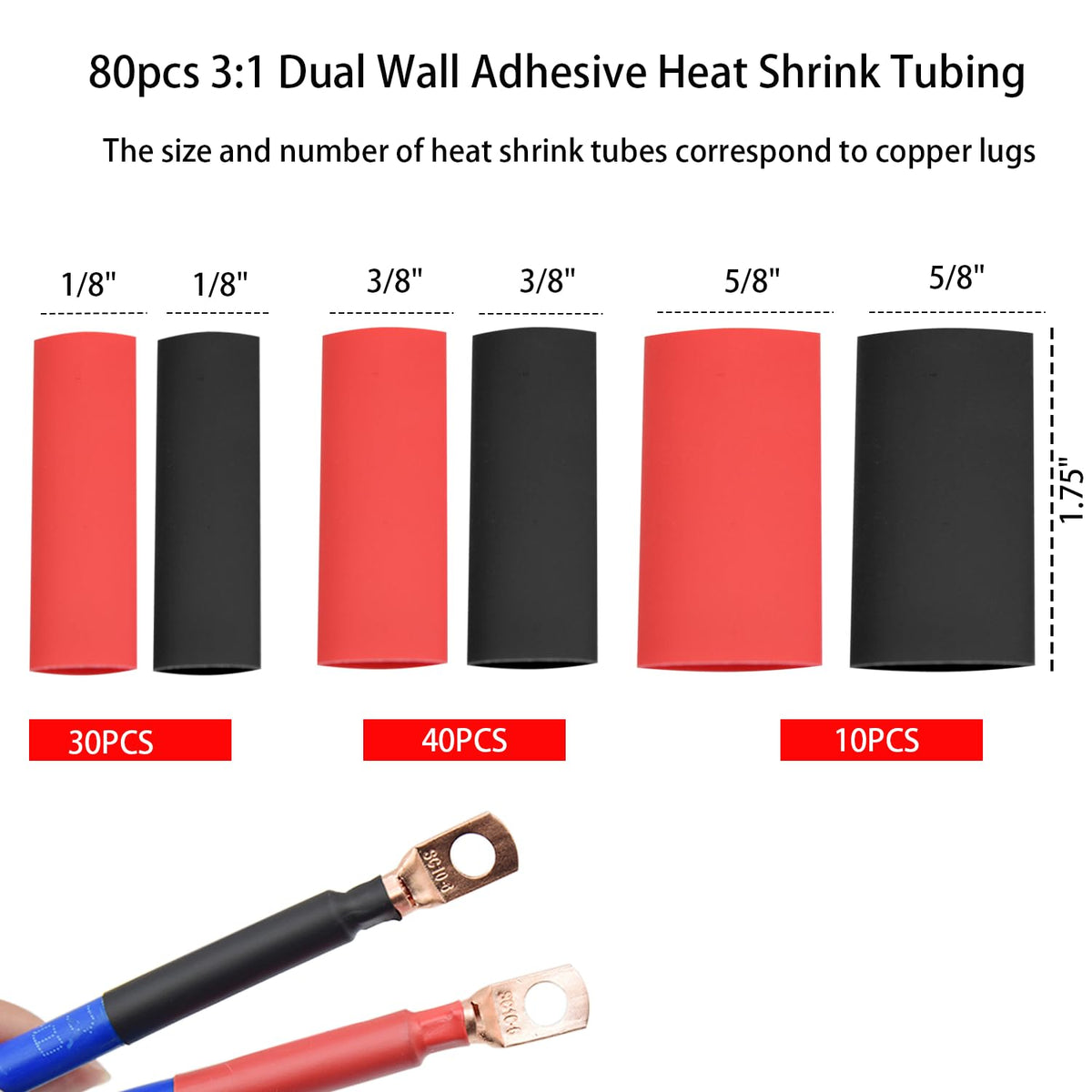 Chicarry wire cutter handles aluminum and copper cables up to 1/0 AWG