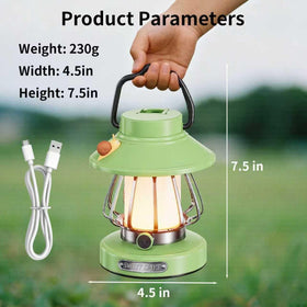 ChicLumen portable lantern is compact and easy for kids to operate.
