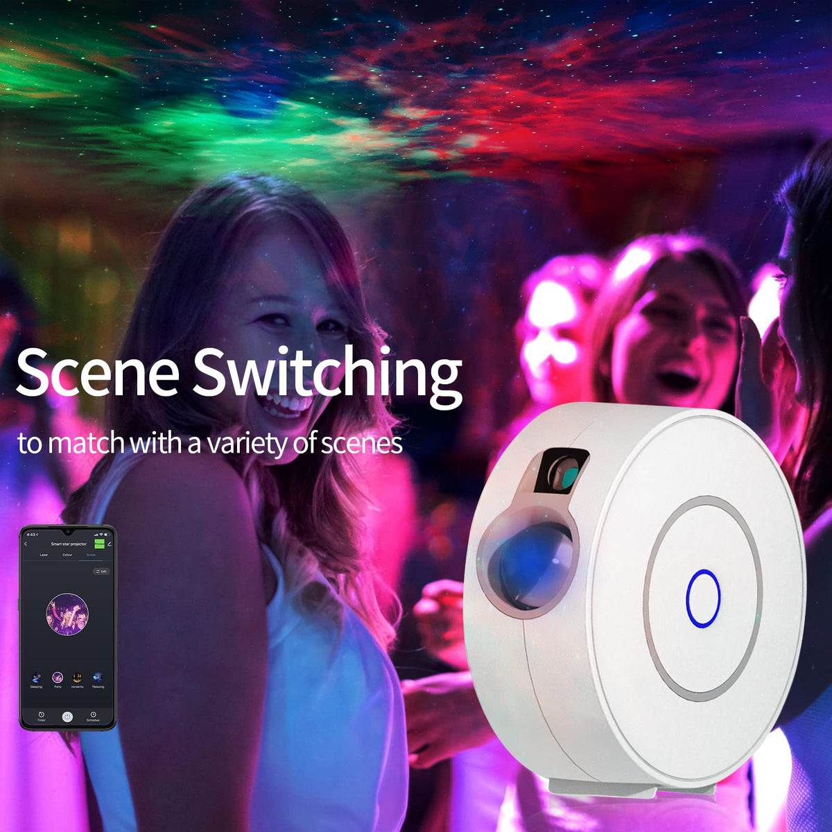 CHIGIH 24-hour timer enables automatic on/off scheduling and energy savings.