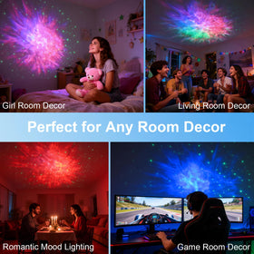 CHIGIH room ambience solution for bedrooms, game rooms, and parties.