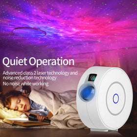 CHIGIH LED starry sky fills living space with colorful ambience and relaxation.