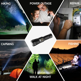 CHILDBOT flashlight packaging emphasizes practical gifting for explorers