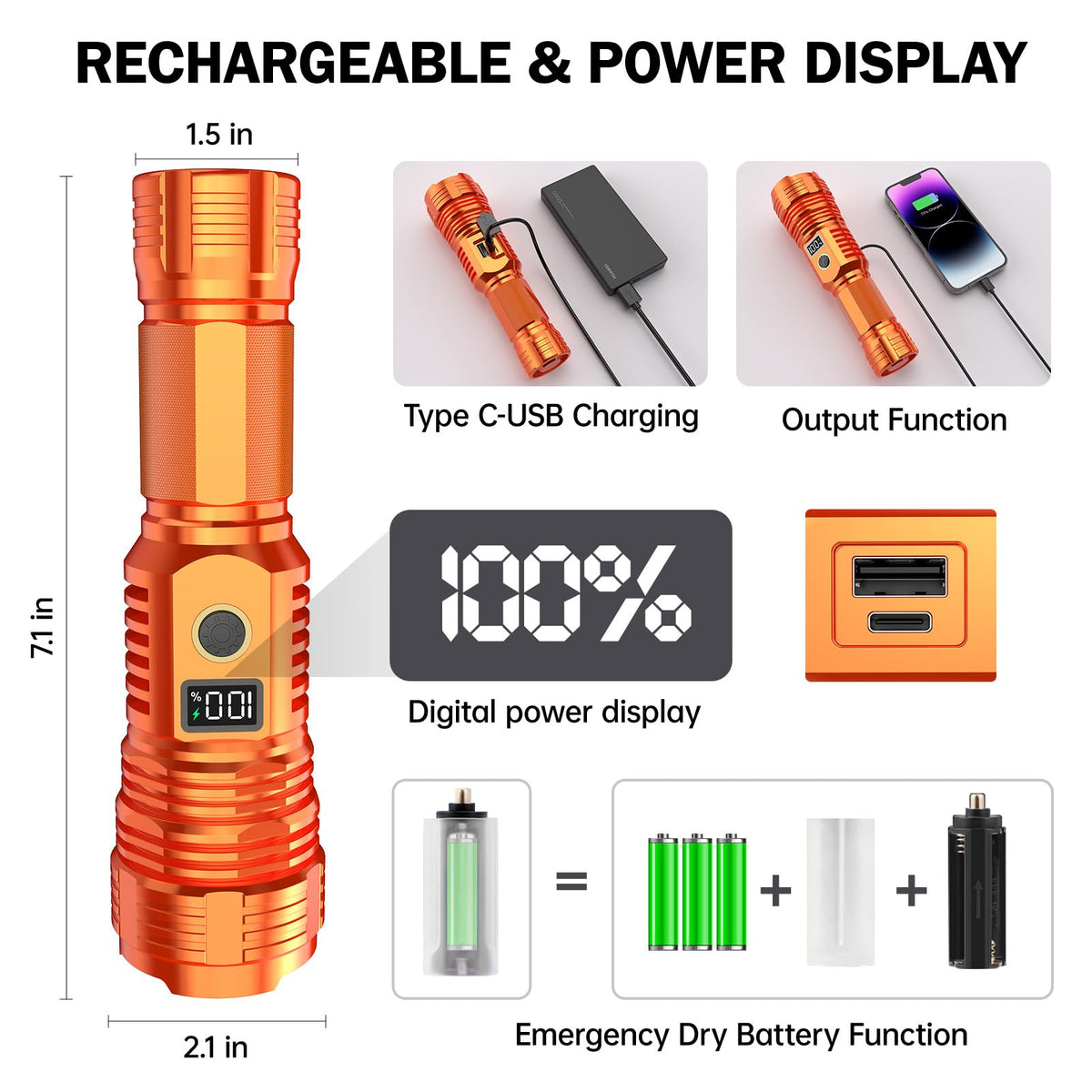 CHILDBOT rechargeable battery and Type-C charging setup