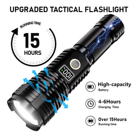 CHILDBOT flashlight USB Type-C charging highlights fast top-up during adventures