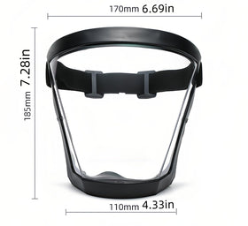 Chinshwehaw anti-fog coating keeps visibility during cold or humid days.