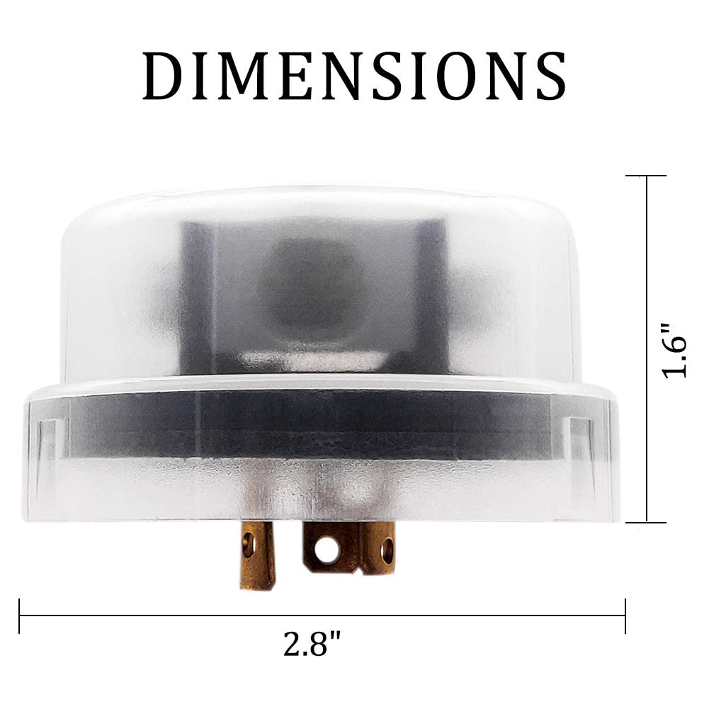 CHISWEAR time-delay photocontrol preventing false triggers at night