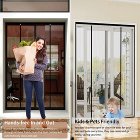 CHIYUNS easy-install Velcro tape frame enables quick setup and removal.