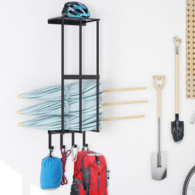 CHJgroup matte black finish enhances garage decor while protecting surfaces.