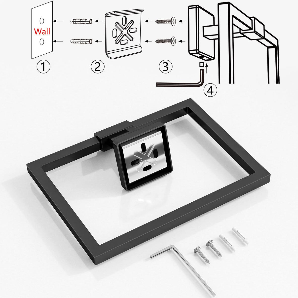 CHJgroup towel ring suitable for kitchen and bathroom use