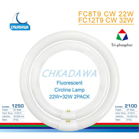 CHKADAWA CRI80 4100K light with G10q base for vivid color rendering.