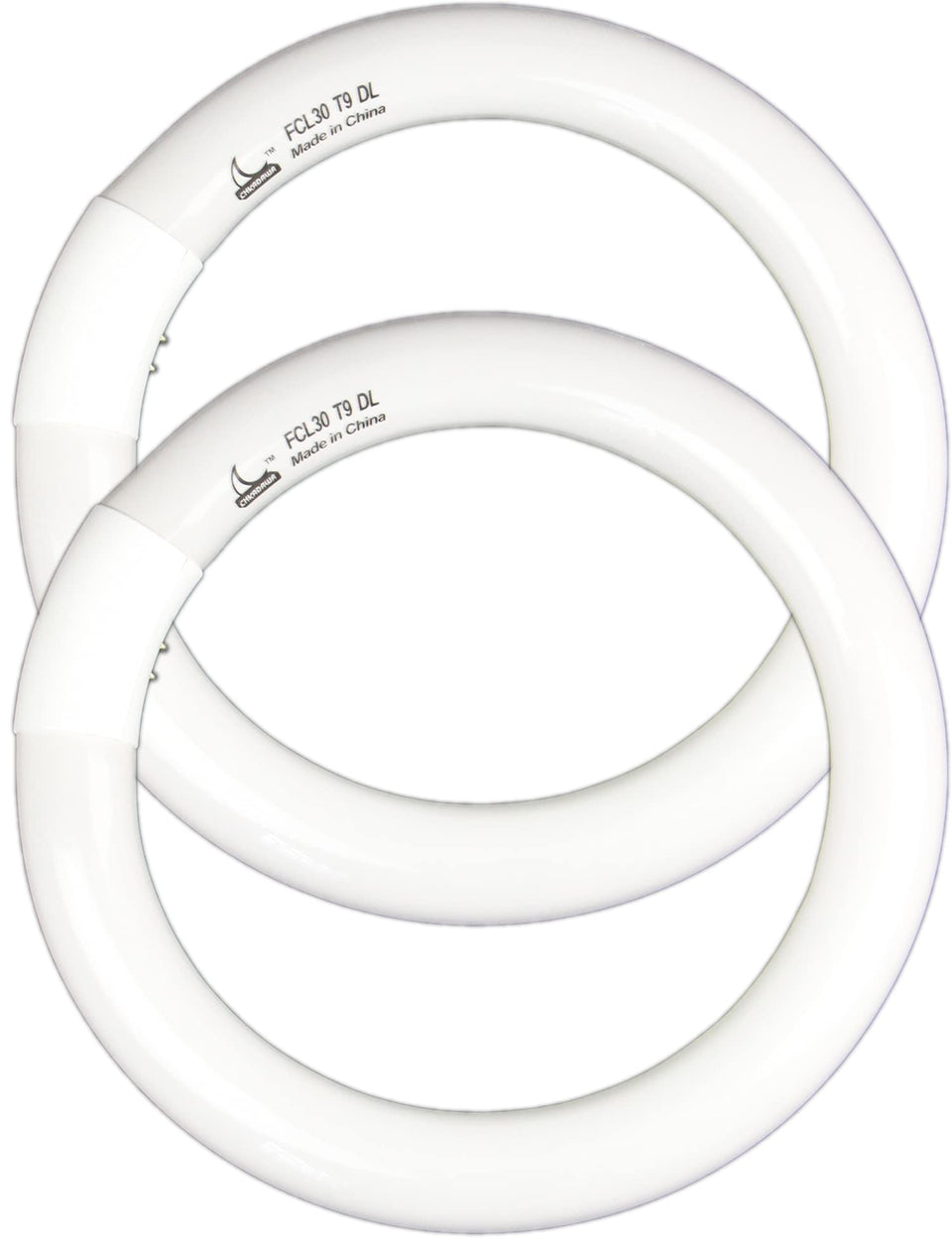 CHKADAWA FC9T9 9-inch circline bulb for ceiling fans with daylight 6500K brightness.