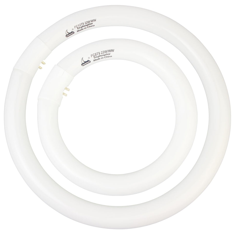 CHKADAWA round bulb 8inch 22W glow for cozy kitchen task lighting