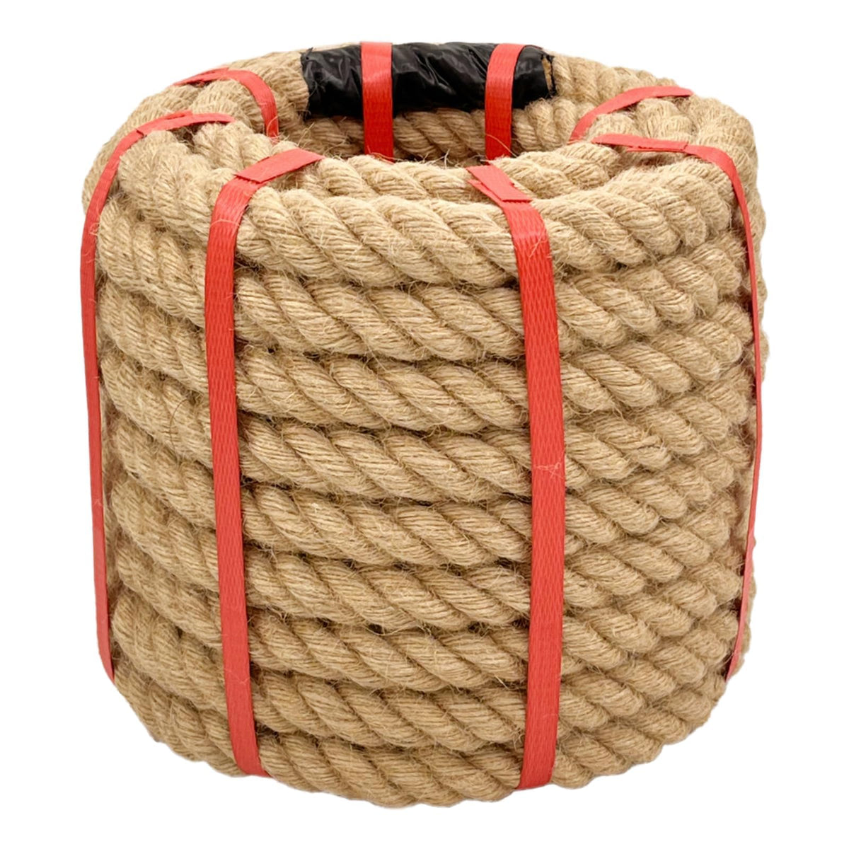 Chmentnanza hemp rope 1in 50ft natural brown for crafts and outdoor projects