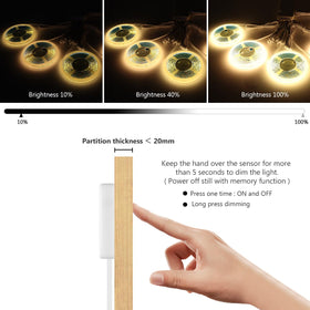 CHNMALITAI COB strip dense with 320 LEDs per meter for even brightness