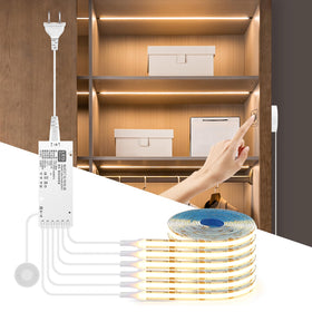 CHNMALITAI COB LED strip kit overview for versatile under-cabinet lighting.