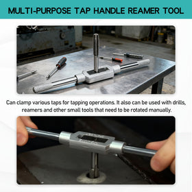 CHNPLUM durable steel handle delivers steady torque in metalworking tasks.