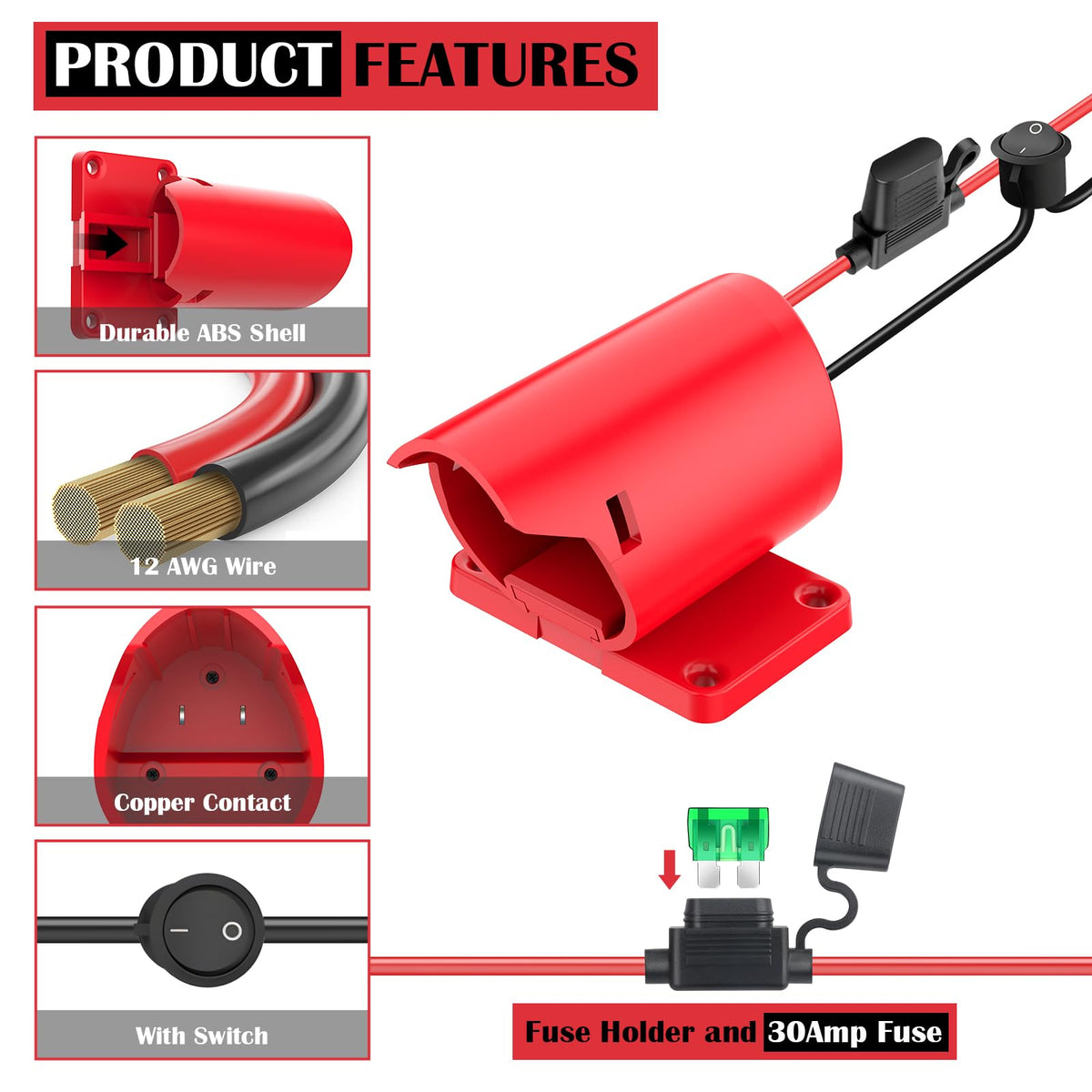 CHoiKWong 12 AWG silicone copper wire supports high power in setups.