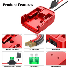 CHoiKWong 30A fuse holder protects devices from overload.