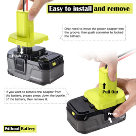 CHoiKWong battery-locking mechanism enables easy installation and removal.