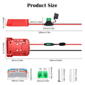 CHoiKWong packaging includes two adapters and mounting hardware for quick installation.