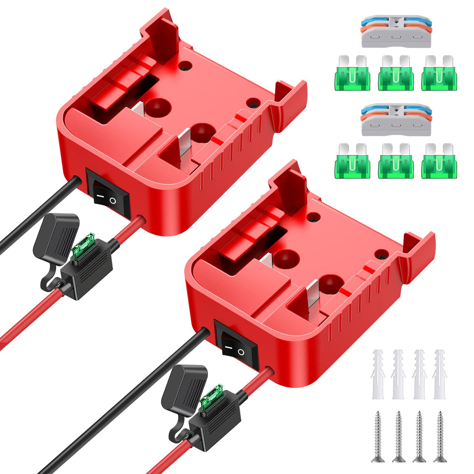 CHoiKWong power wheel adapter demonstrates Milwaukee M18 compatibility with a snug fit.