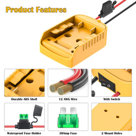 CHoiKWong adapter with an on/off switch for safer operation.
