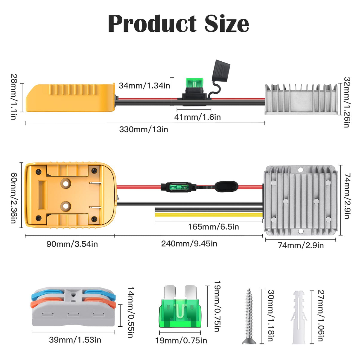 CHoiKWong versatile setup for motors, tools, and lights