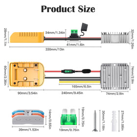 CHoiKWong versatile setup for motors, tools, and lights