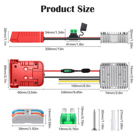 CHoiKWong wide 12V applications support lights, tools, and robotics.