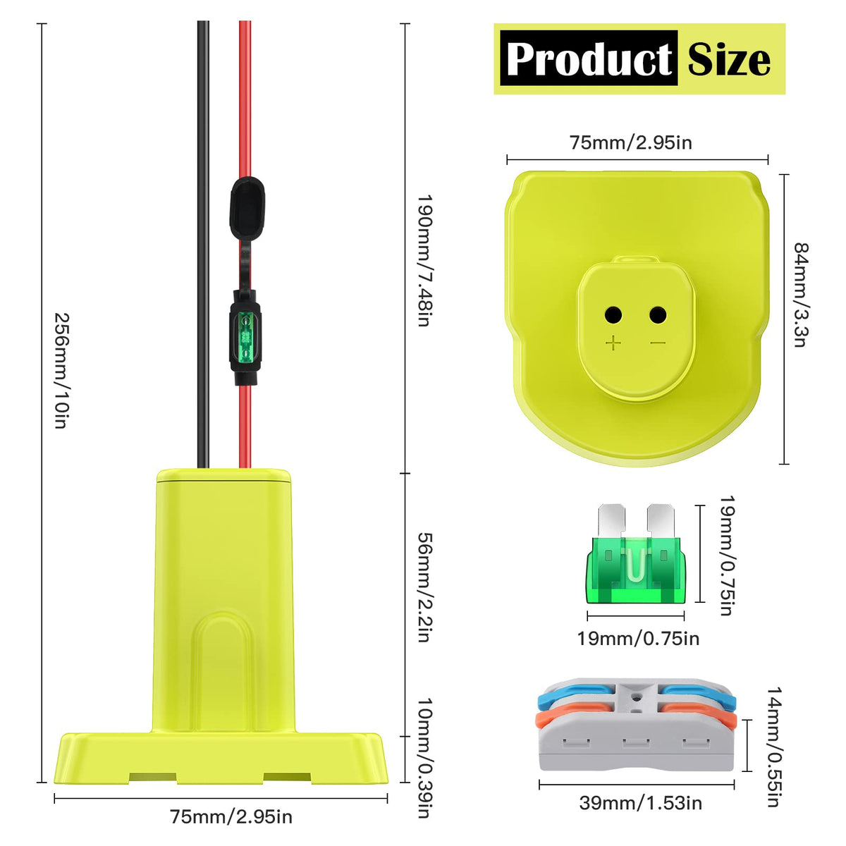 CHoiKWong wide Ryobi compatibility supports P102 through PBP series.