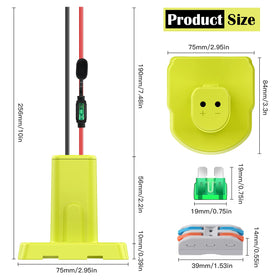 CHoiKWong wide Ryobi compatibility supports P102 through PBP series.