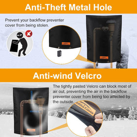 Cholila Cover locking loops illustrate secure installation for theft deterrence.