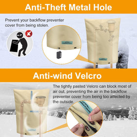 Cholila Cover secure loops for cable ties or locks.