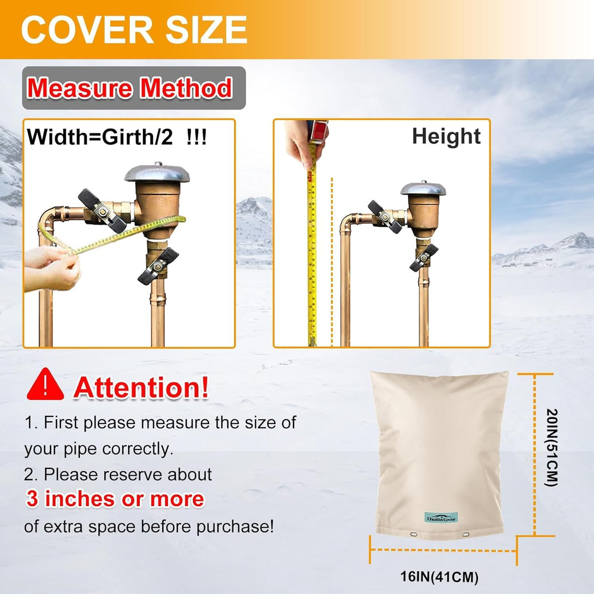 Cholila Cover seven-layer fabric detail shows durable insulation.