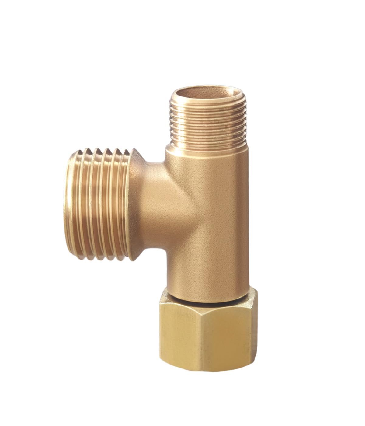 CHOMLEY bidet T-adapter brass construction detail for longevity.