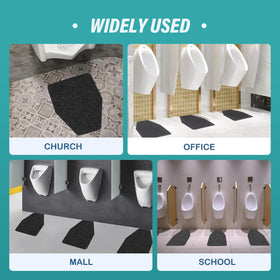 CHONOVO urinal mat 6-pack packaging, convenient for restrooms.
