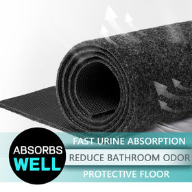 CHONOVO urinal mat absorbent surface, quick absorption, odor control.