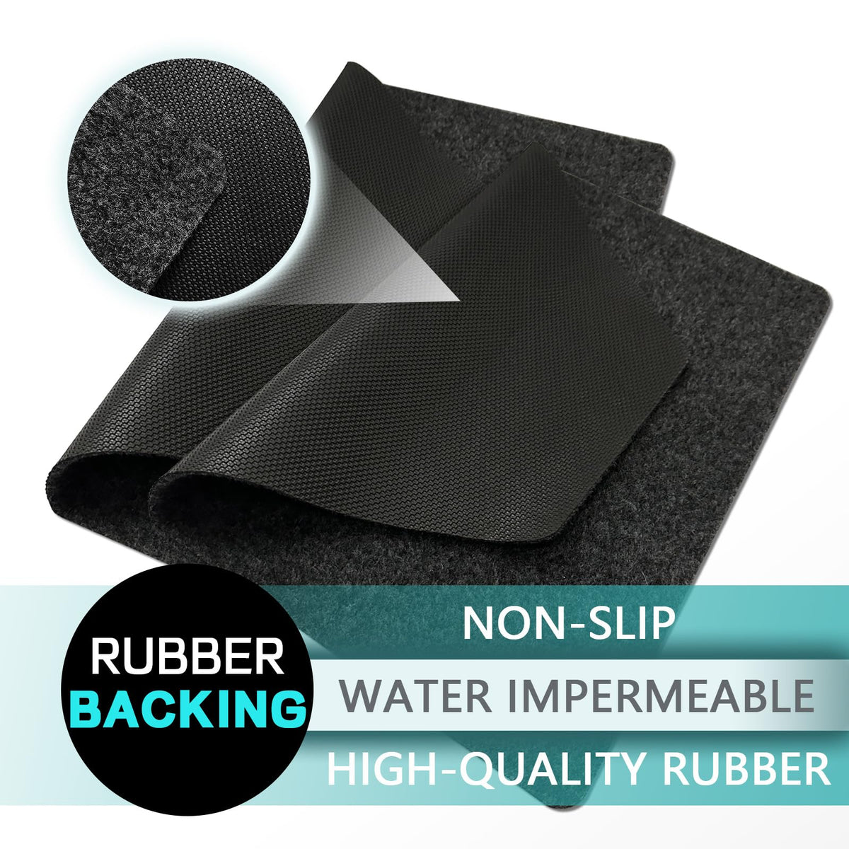 CHONOVO urinal mat with anti-slip rubber backing, enhances safety.